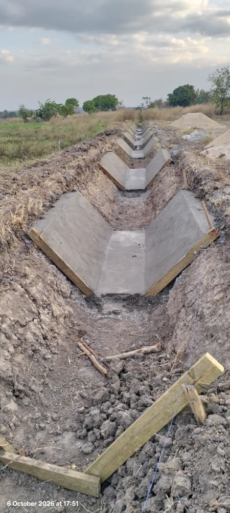 CASTING OF MAIN CANAL